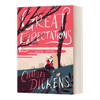 英文原版 Great Expectations 远大前程 Classics Deluxe 毛边书 英文版 进口英语原版书籍