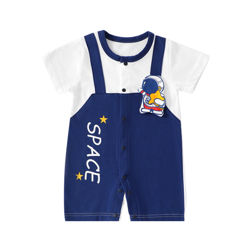 连体衣爬服衣服哈衣夏装潮