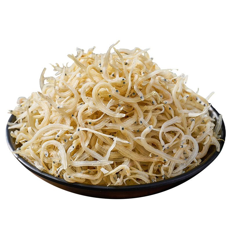 银鱼干货淡干特产级正宗银鱼干官方旗舰店深海小银鱼干干货无骨刺