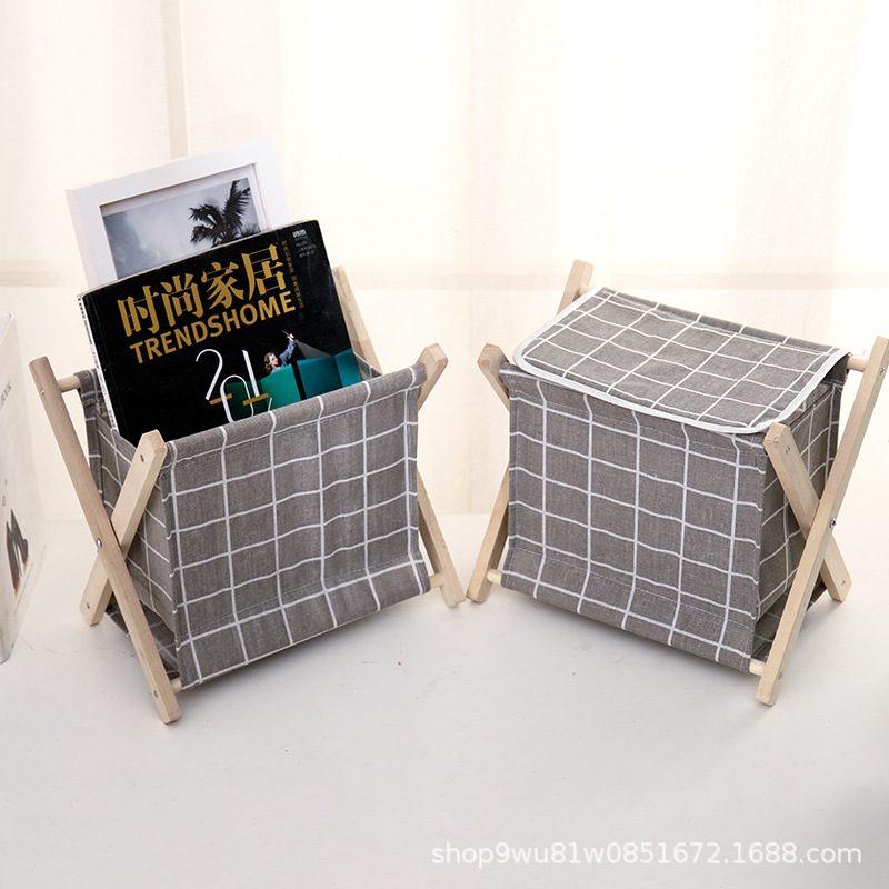 现货定制尺寸家用收纳物折叠衣篮收纳篮架收纳脏化妆品储收纳篮