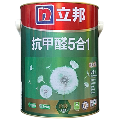 立邦防霉抗碱墙面漆自刷白色