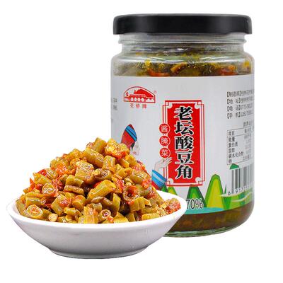 花桥牌酸豆角230g多瓶装腌制