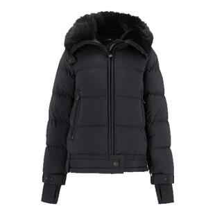 Moncler 女士Arabbas鹅绒隐藏式连帽羽绒服夹克外套1A00025 539X6