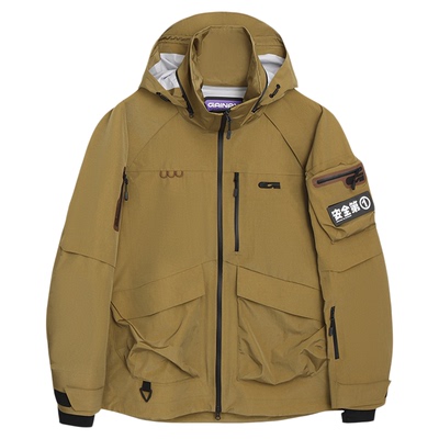 GAINAX户外冲锋衣防风防水专业3L