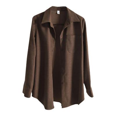 宽松通勤灯芯绒春秋款衬衫