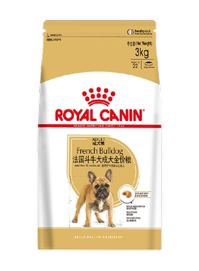 皇家FBA26法国斗牛犬成犬粮3kg