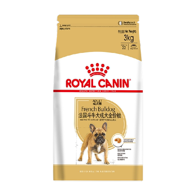皇家FBA26法国斗牛犬成犬粮3kg
