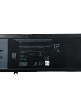 适用戴尔P72F P75F P35E P80G P89G Latitude 3380 3490 电脑电池