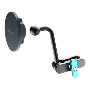 弗麦车载手机支架延长杆金属转接加长臂配件改装17mm通用球头防滑