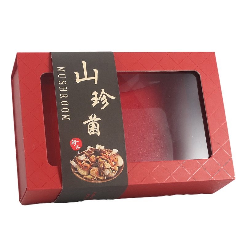 高档名贵羊肚菌空盒子