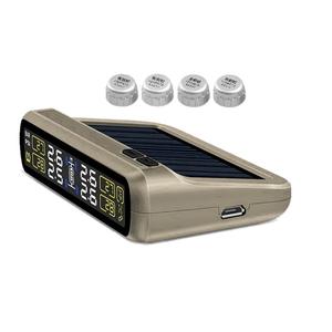 CAREUD凯佑T881太阳能胎压监测仪内置外置检测仪无线四轮温度同显