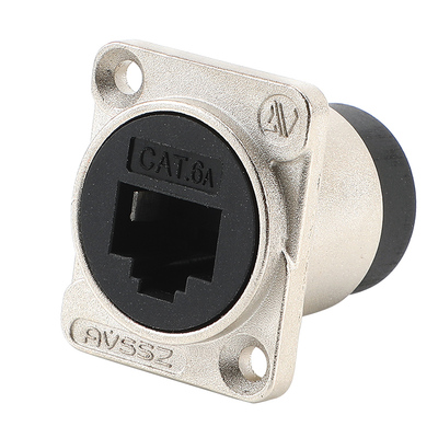 D型超六类屏蔽RJ45网络插座cat6a