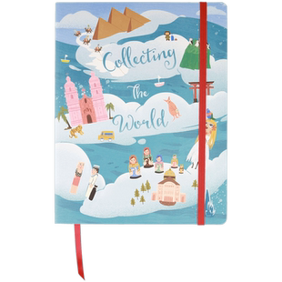 趁早早鸟文创系列收集世界无日期周计划手册时间轴管理每日计划备忘记事本子小清新卡通可爱送礼手账文具