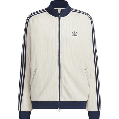 Adidas/阿迪达斯官方正品三叶草男士宽松立领华夫格外套KC2618