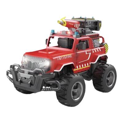 遥控消防高速救援玩具攀爬车升降