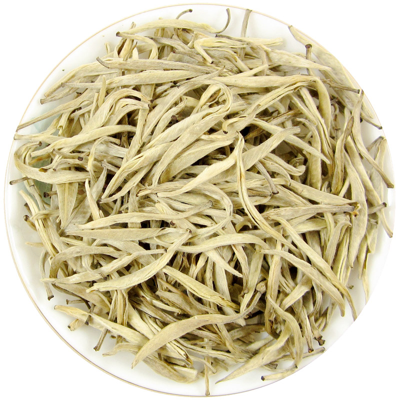 茉莉花茶叶2025新茶特级浓香金针茶王毛尖白毫银针精针王250g罐装