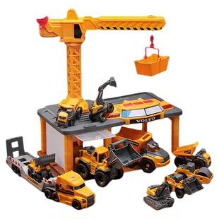 德国DICKIETOYS沃尔沃工程车小汽车玩具儿童挖掘机男孩生日礼物