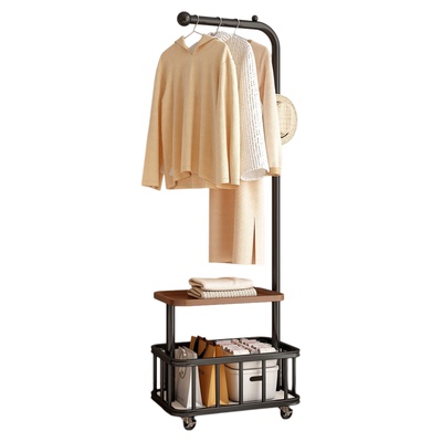 挂衣架带轮随处可推~承重强