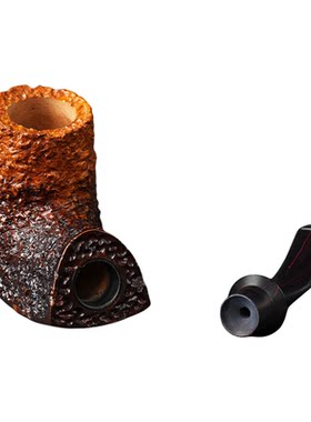 木香手工石楠木渐变火山斗烟斗