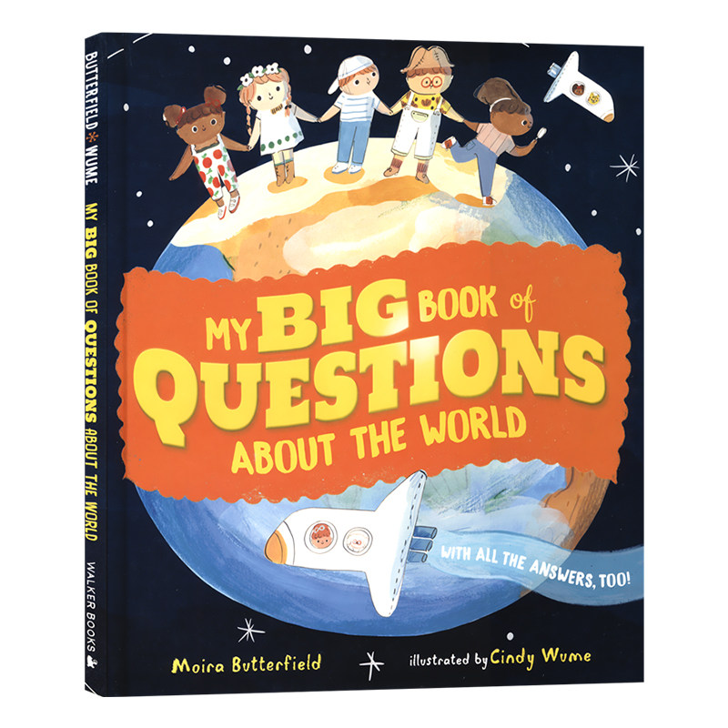 My Big Book Of Questions About World 关于世界 我的问题之书 精装问答百科 4-8岁 儿童科普读物 英文原版进口图书