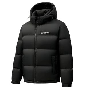 鸭鸭极寒高充绒羽绒服男女冬季新款短款面包服加厚保暖防寒外套