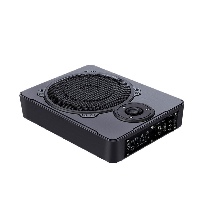 车载低音炮超薄座椅炮改装蓝牙重低音12v24V专用汽车音响有源车用