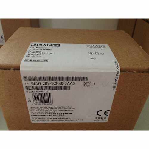 议价西门子SIMATIC S7-200 SMART CR40 紧凑型CPU 6ES7288-1CR40-