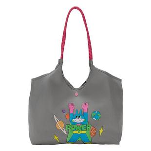 MYTIMELAB摩太潮玩单肩包 时尚刺绣手提包袋女上班百搭通勤大容量