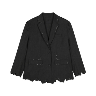 【早秋上新】JNBY/江南布衣春秋西装女宽松休闲长袖外套5O9712450