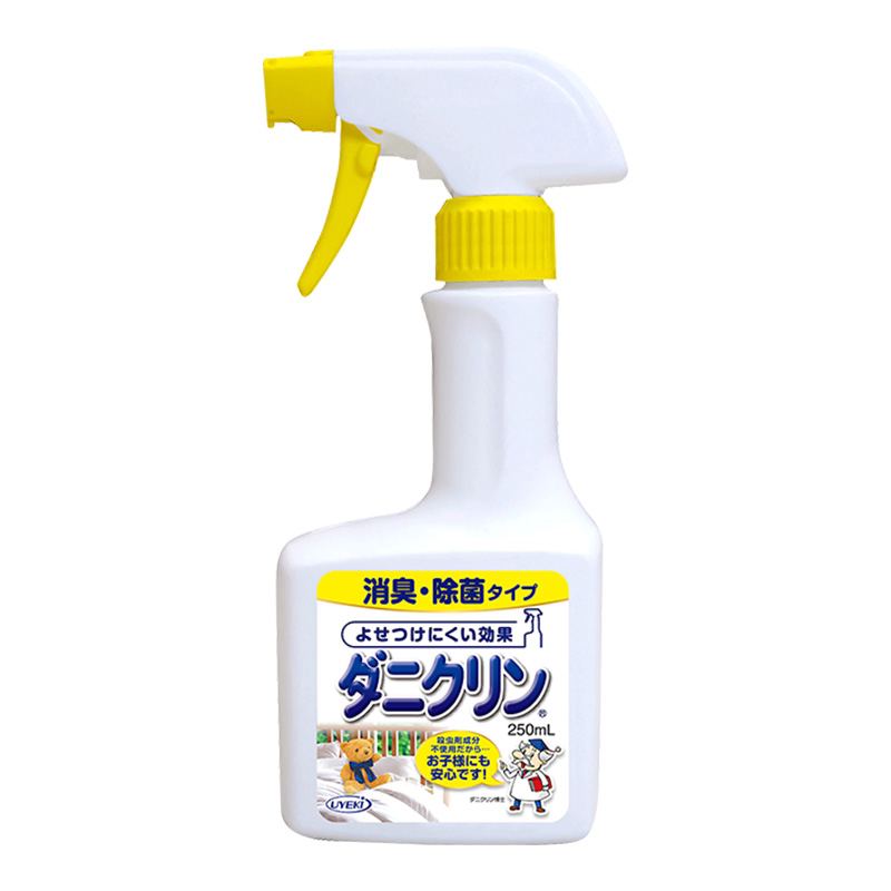 UYEKI日本进口除螨喷雾除菌消臭250ml*1瓶+补充装230ml*1袋组合装