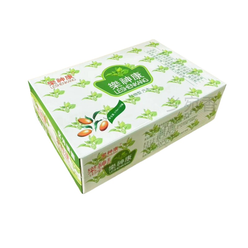 樂神康整箱20罐植物型汽水饮料