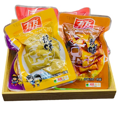 重庆有友豆干500g多口味零食
