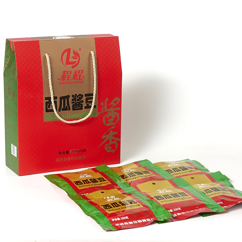 菏泽西瓜酱农家纯手工老式酱豆子