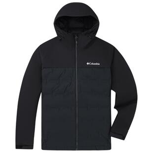 哥伦比亚户外25秋冬新品男无缝热压金点防水650鸭绒羽绒服XE4190