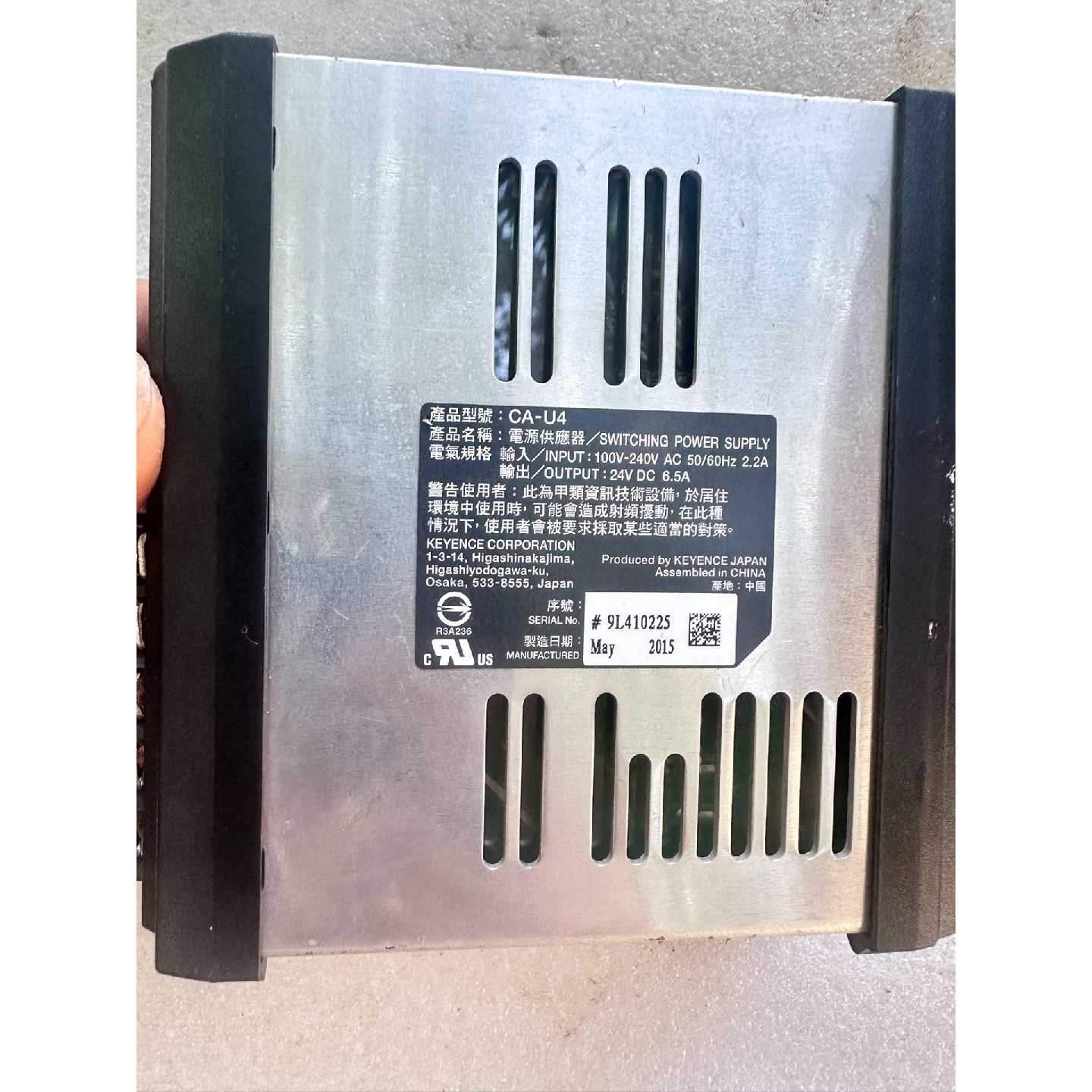 议价基恩士电源CA-U4二手拆机实物拍摄包邮包好