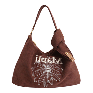 韩国小众复古腋下包包女2025新款秋冬单肩包大容量上班通勤托特包