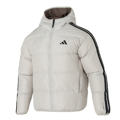 Adidas阿迪达斯男装2025冬季新款RVSB D JKT双面穿羽绒服KC2492