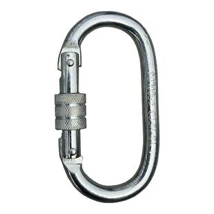 弹簧O型自动锁攀岩主锁D登山扣主锁快挂扣专业速降探洞装备安全钩