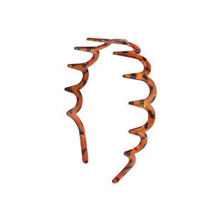 【蜜桃茶】头包脸懒人神器!!高颅顶大波浪发箍女洗脸压碎发卡头箍