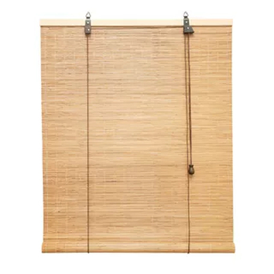 新中式竹卷帘遮光遮阳茶室阳台