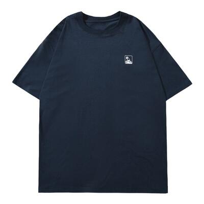 GOGOSOON短袖t恤男夏季新款230g男生衣服上衣男士小众美式白色Q