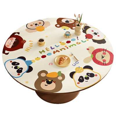 新款桌垫圆桌防水防油耐高温桌布