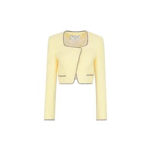 YES BY YESIR叶谦原创设计24春新款郁金香名媛香风夹克外套短裙