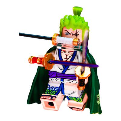 五档尼卡路飞索隆第三方人仔积木