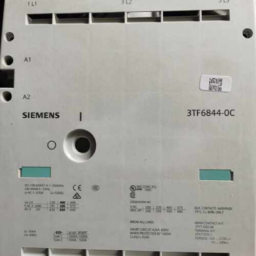 议价原装进口接触器3TF6844-0C3TF6844-0CM7  3TF6944-0CM7 议价