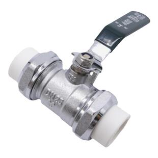 永德信266永德信黄铜球阀 PPR双头活接球阀 双热熔球阀4分6分1寸