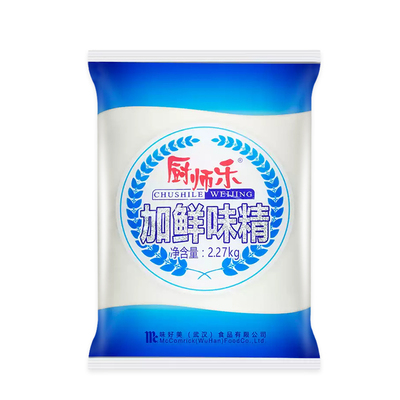 大桥厨师乐加鲜味精2.27kg餐饮商用炒菜煲汤烧烤火锅提鲜调味料