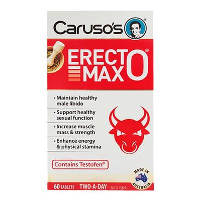 澳大利亚直邮Carusos卡卢索男性活力片植物成分温和滋补60粒