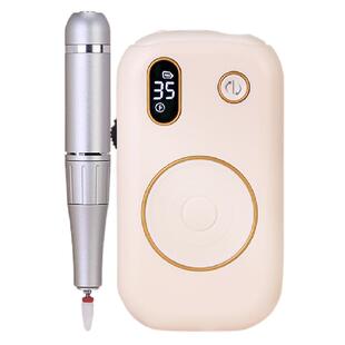 卡妞新款电动蓄电便携笔式打磨机修甲卸指甲磨甲去死皮美甲店专用