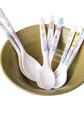 盛广达密胺儿童勺子防摔婴儿塑料